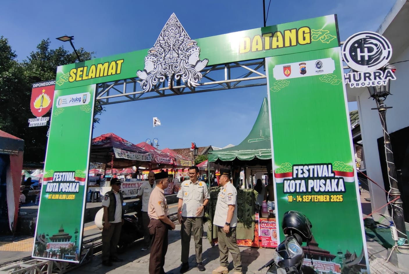 Kunjungan Kemendagri Yang Diwakili Direktur Polisi Pamong Praja dan Perlindungan Masyarakat di acara Festival Lasem Kota Pusaka 2025