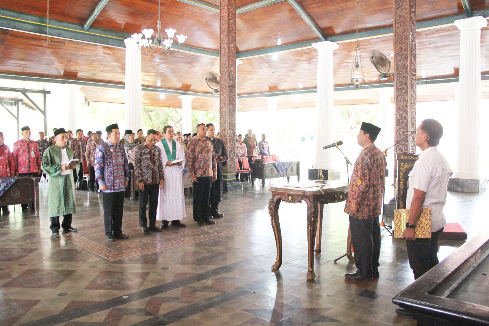 Pelantikan Pejabat Baru Pemerintah Kabupaten Rembang