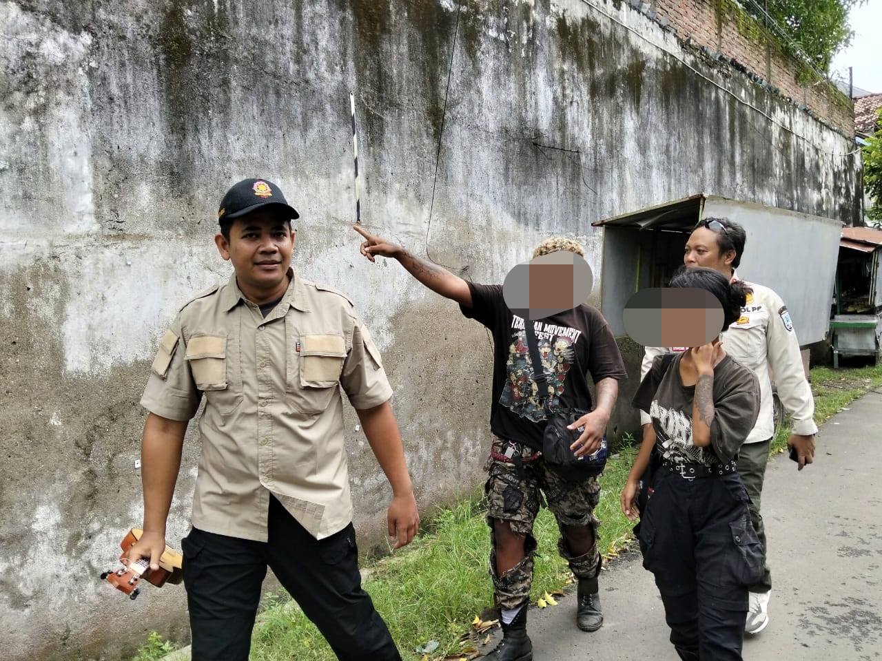 Operasi Penegakan Perda Ketertiban Umum di Wilayah Kabupaten Rembang