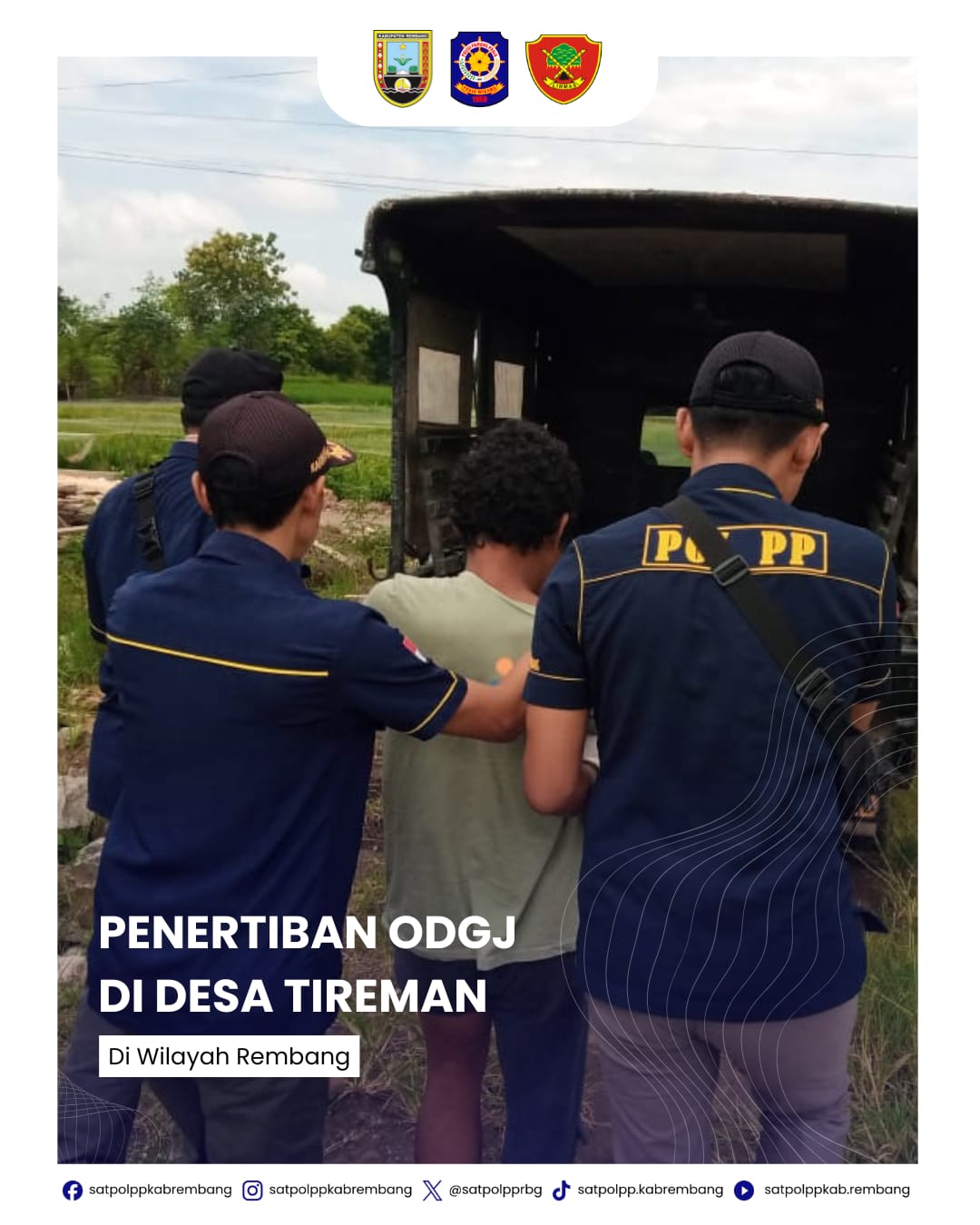 Penertiban ODGJ di Desa Tireman