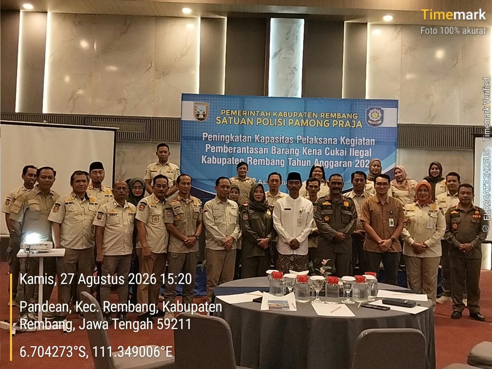 Cegah Kerugian Negara, Satpol PP Rembang Siapkan Strategi Gempur Rokok Ilegal Tahun 2026