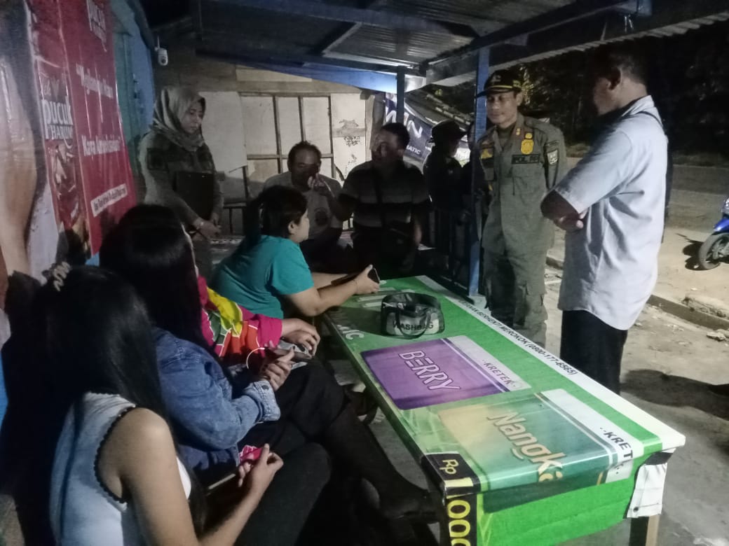 Pengawasan Bersama Warung kopi di Wilayah Kab. Rembang